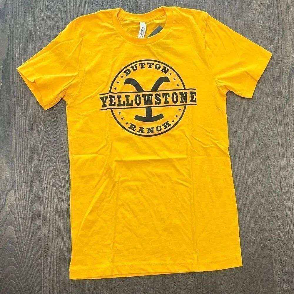 NWT Yellowstone Dutton Ranch Graphic T-Shirt Paramount TV - Size L